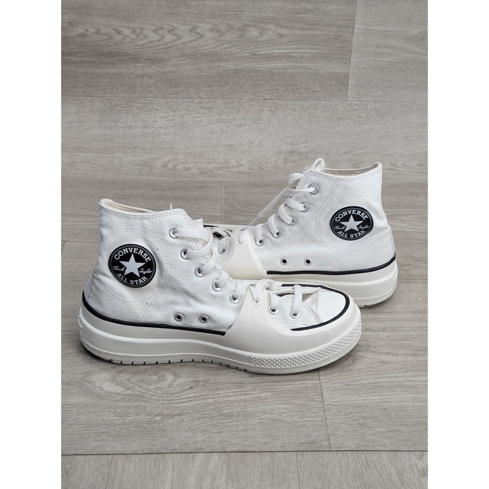 Converse Chuck Taylor All Star High Top Sneakers Men's 9 Women's 10.5 White